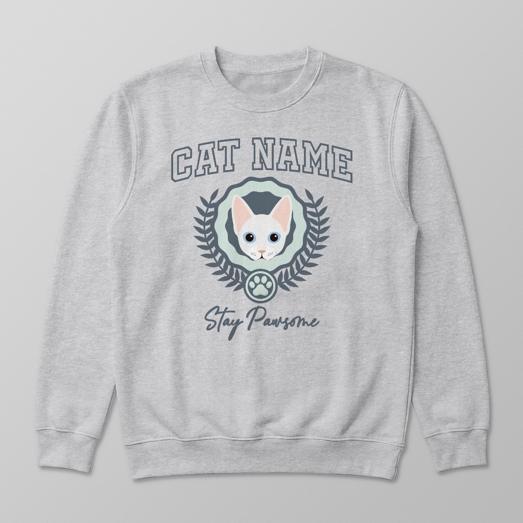 Stay Pawsome: Personalized {breedFullName} Sweatshirt