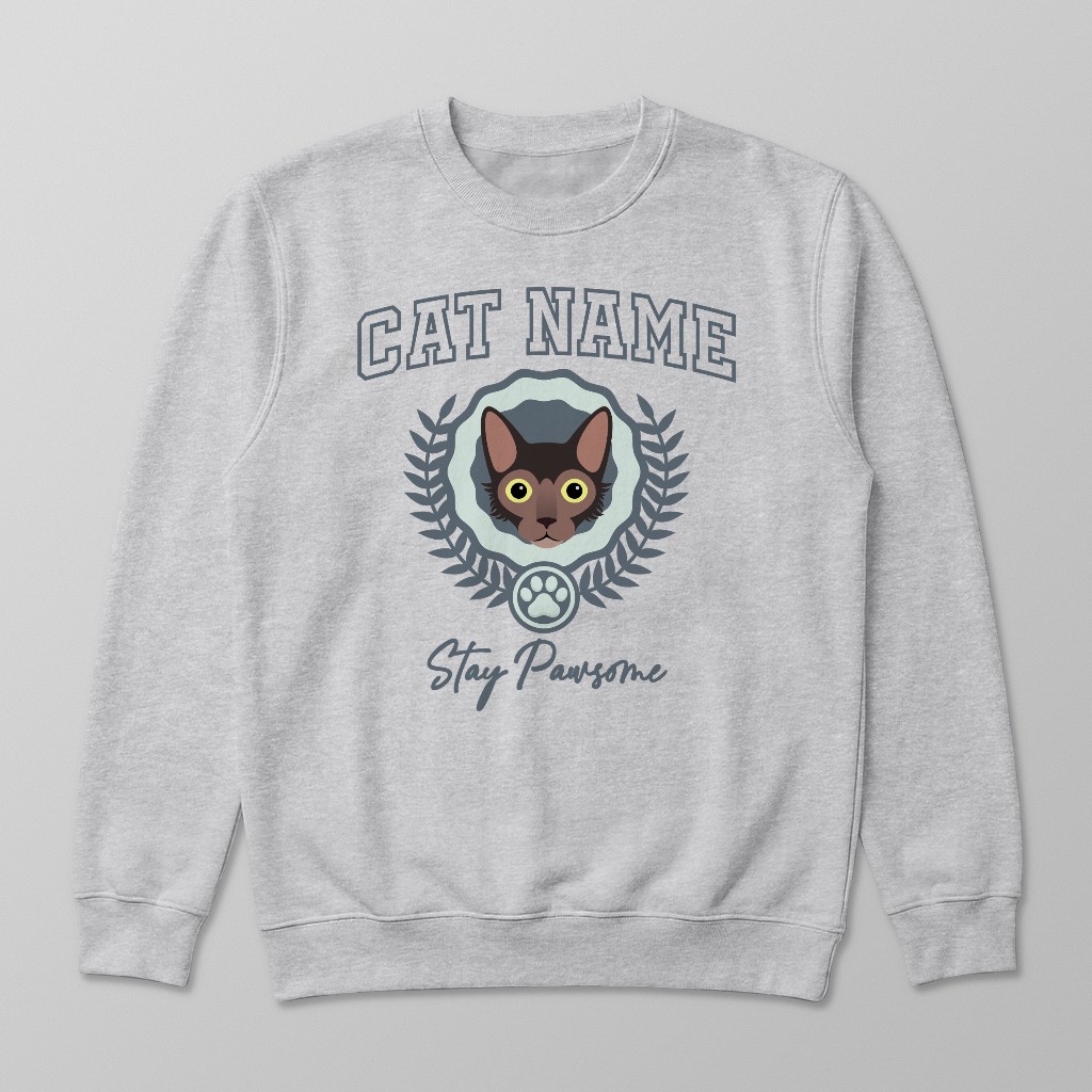 Stay Pawsome: Personalized {breedFullName} Sweatshirt