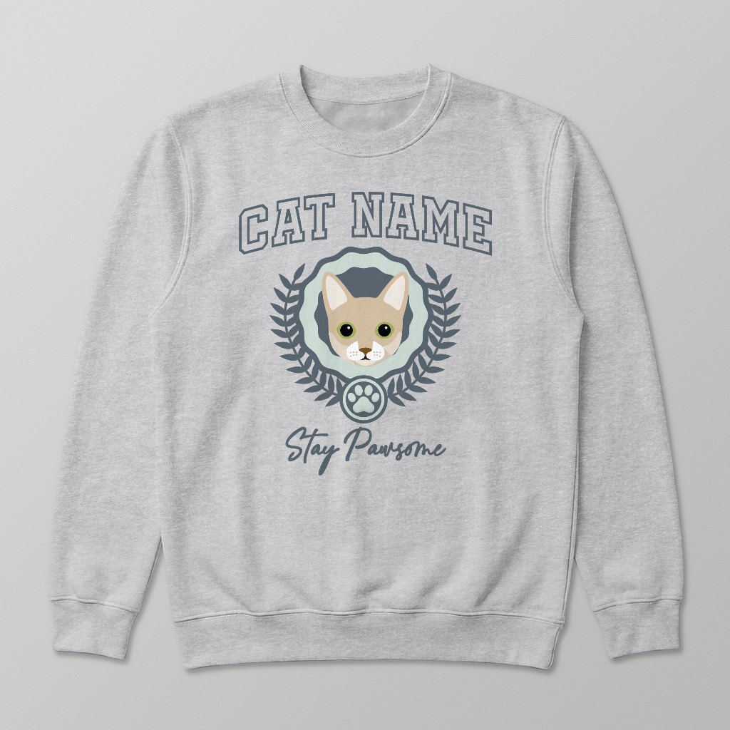 Stay Pawsome: Personalized {breedFullName} Sweatshirt