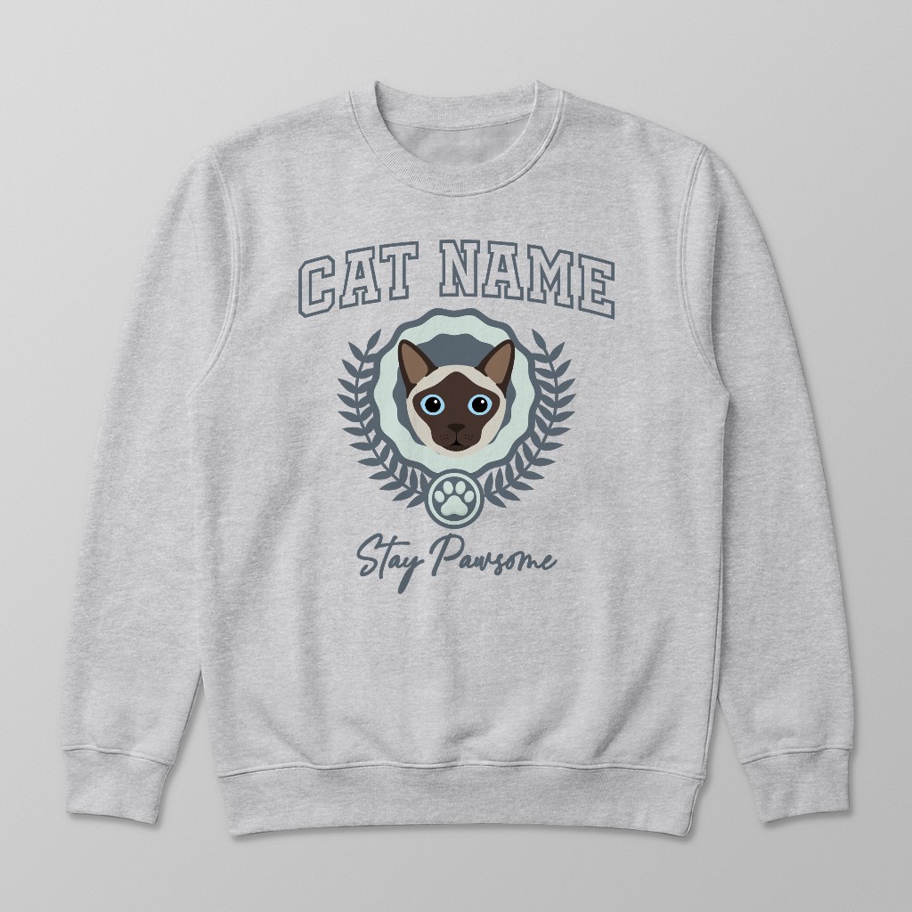 Stay Pawsome: Personalized {breedFullName} Sweatshirt