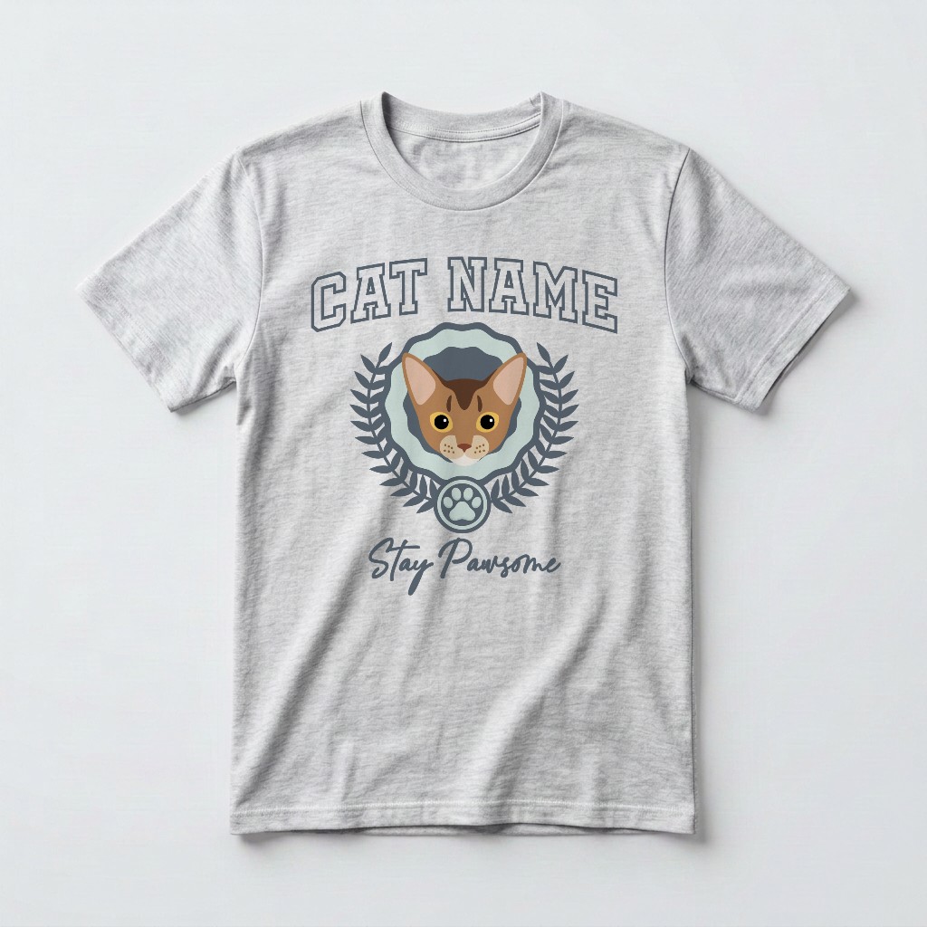 Stay Pawsome: Personalized {breedFullName} T-Shirt