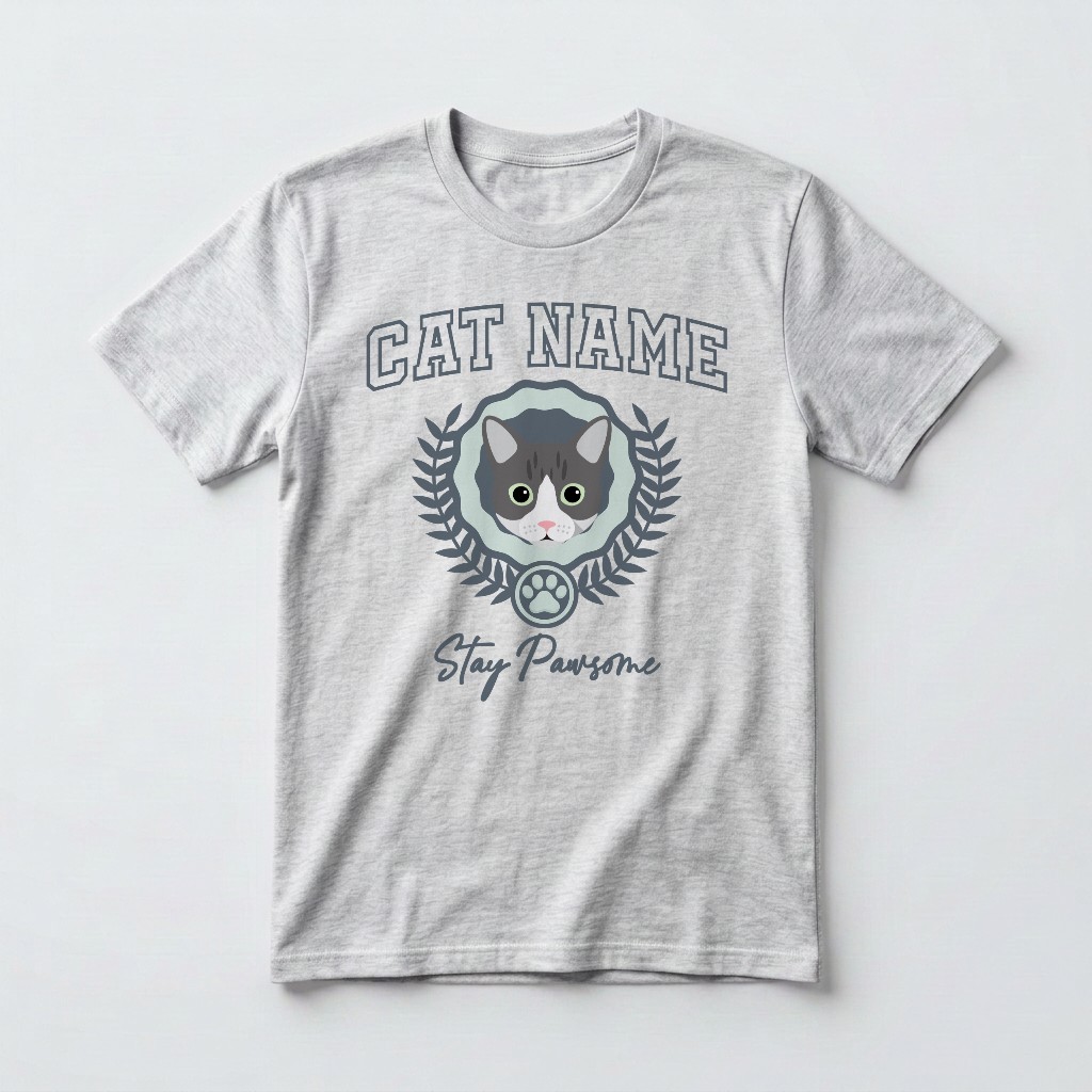 Stay Pawsome: Personalized {breedFullName} T-Shirt