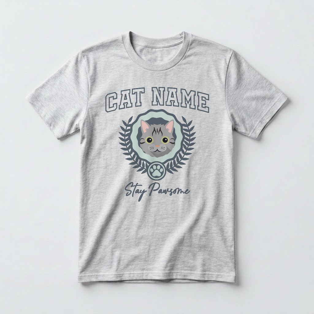 Stay Pawsome: Personalized {breedFullName} T-Shirt