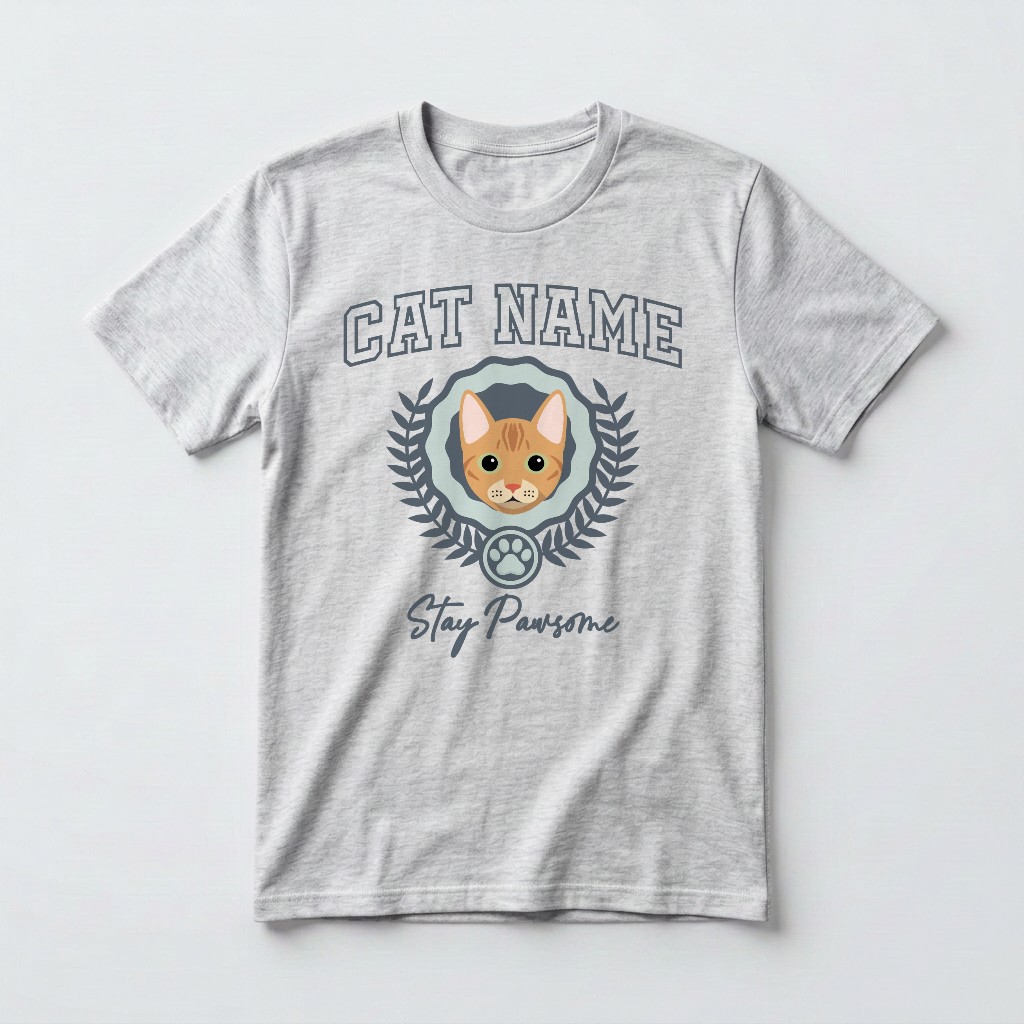 Stay Pawsome: Personalized {breedFullName} T-Shirt