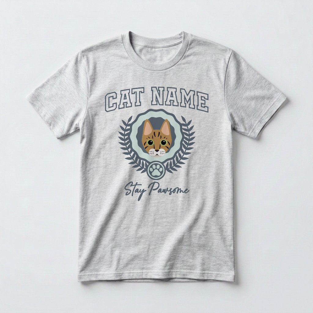 Stay Pawsome: Personalized {breedFullName} T-Shirt