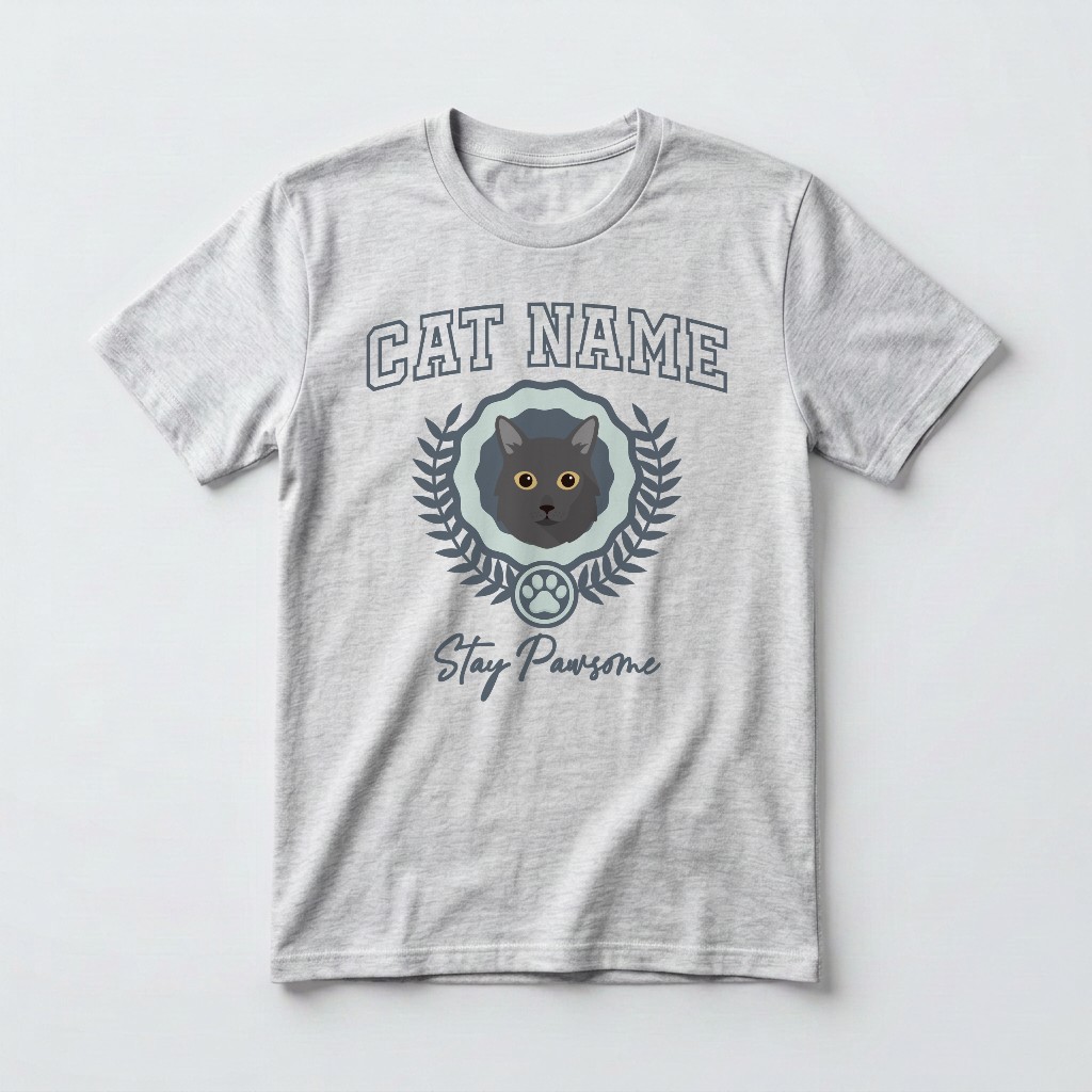 Stay Pawsome: Personalized {breedFullName} T-Shirt