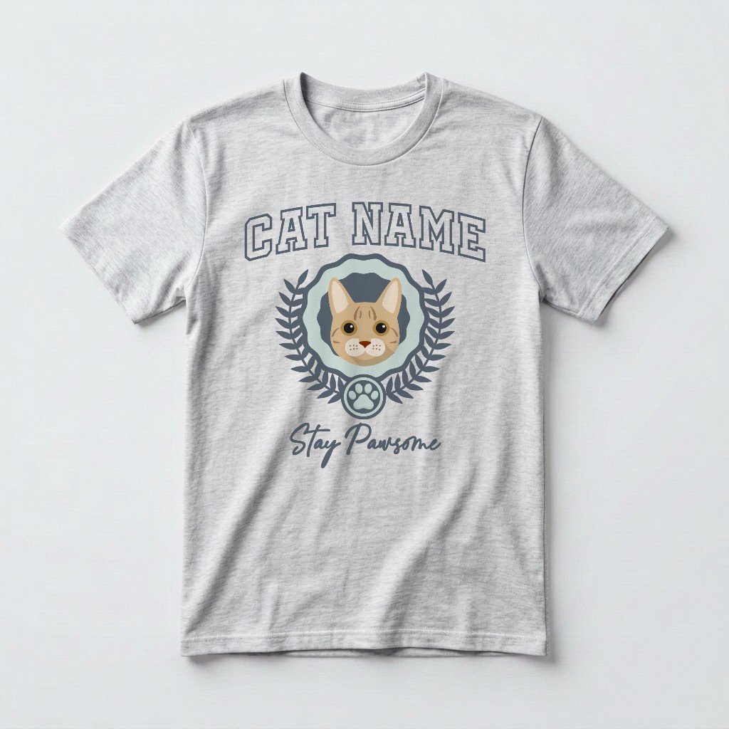 Stay Pawsome: Personalized {breedFullName} T-Shirt