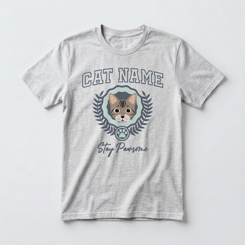 Stay Pawsome: Personalized {breedFullName} T-Shirt