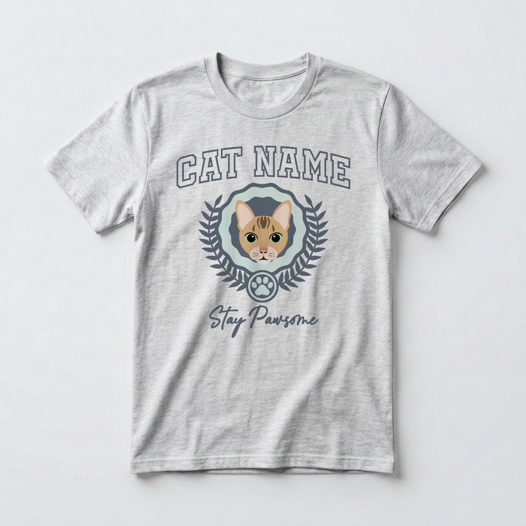 Stay Pawsome: Personalized {breedFullName} T-Shirt