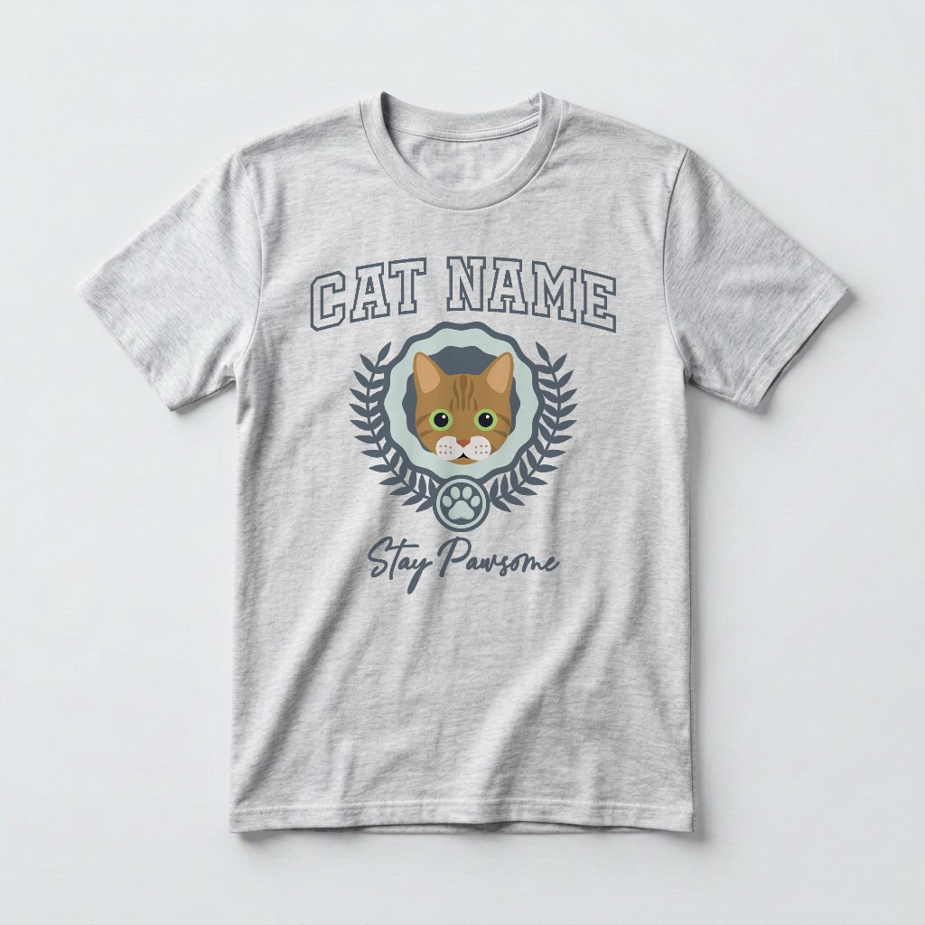 Stay Pawsome: Personalized {breedFullName} T-Shirt