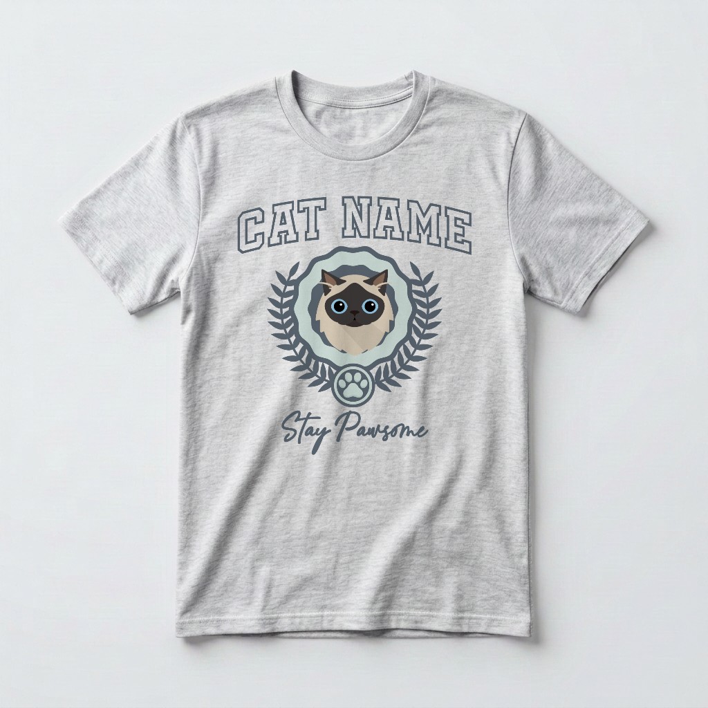 Stay Pawsome: Personalized {breedFullName} T-Shirt
