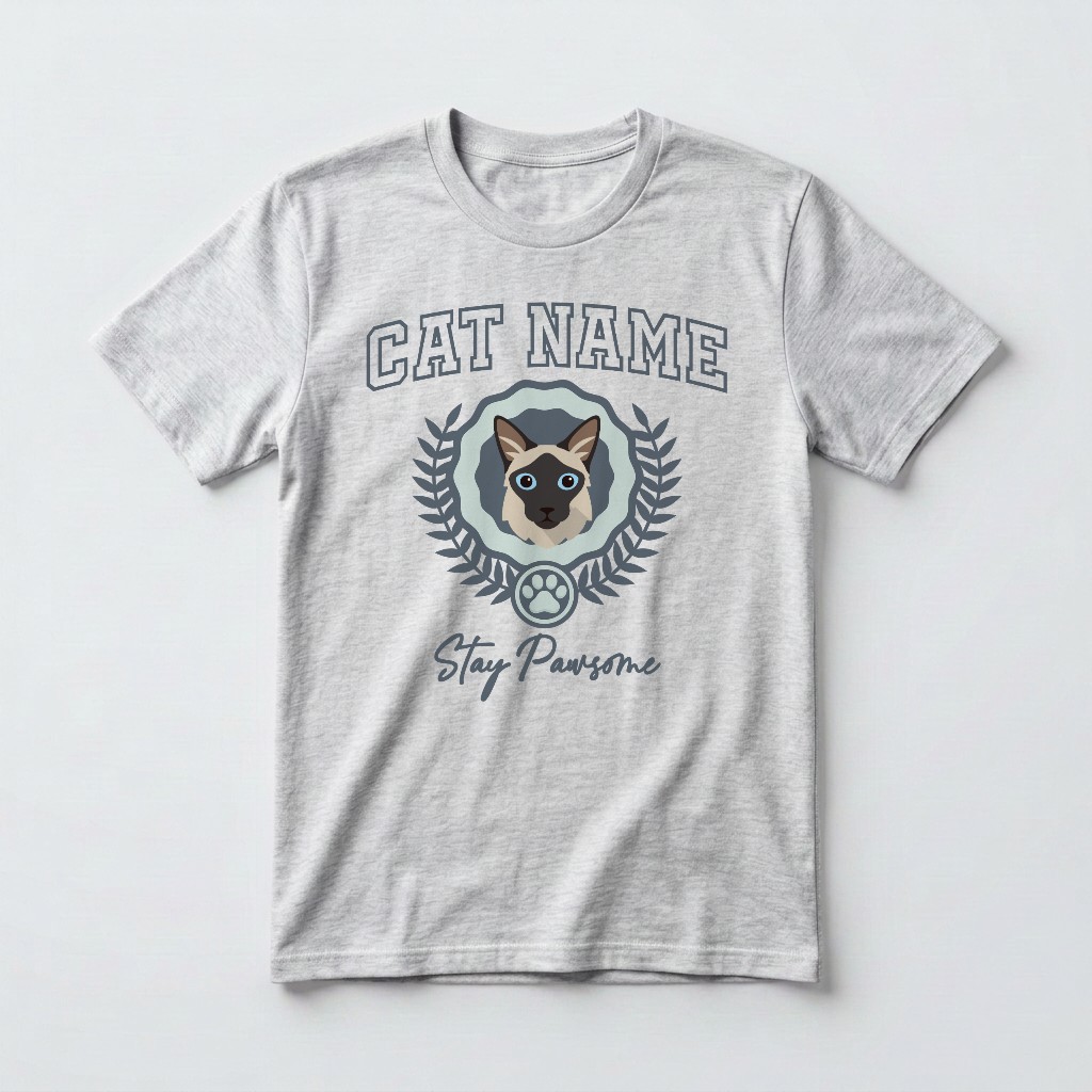 Stay Pawsome: Personalized {breedFullName} T-Shirt