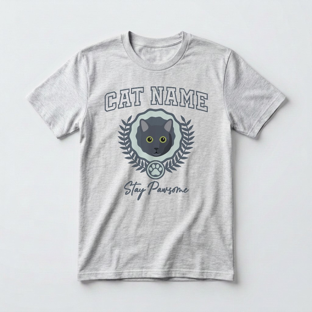 Stay Pawsome: Personalized {breedFullName} T-Shirt