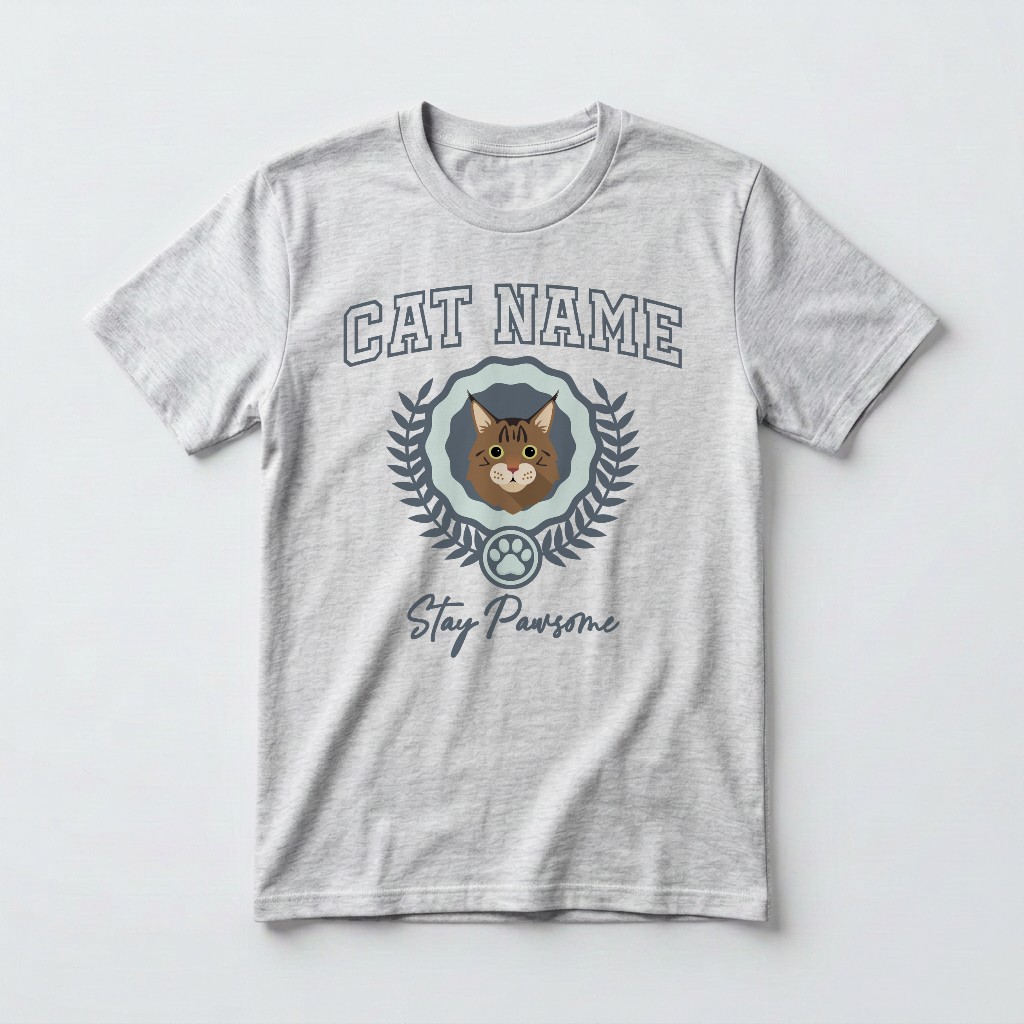 Stay Pawsome: Personalized {breedFullName} T-Shirt