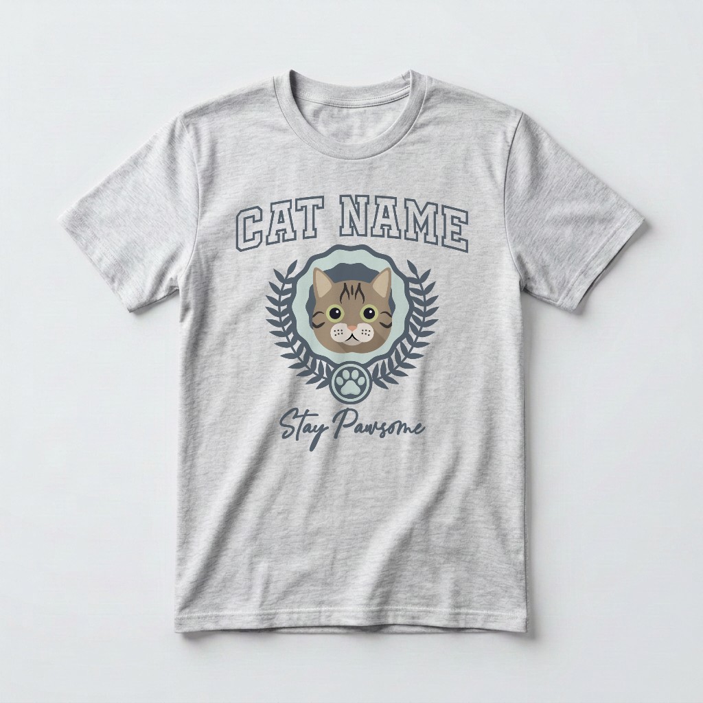 Stay Pawsome: Personalized {breedFullName} T-Shirt