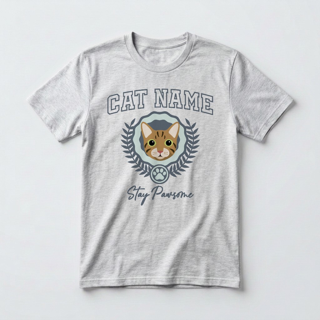 Stay Pawsome: Personalized {breedFullName} T-Shirt