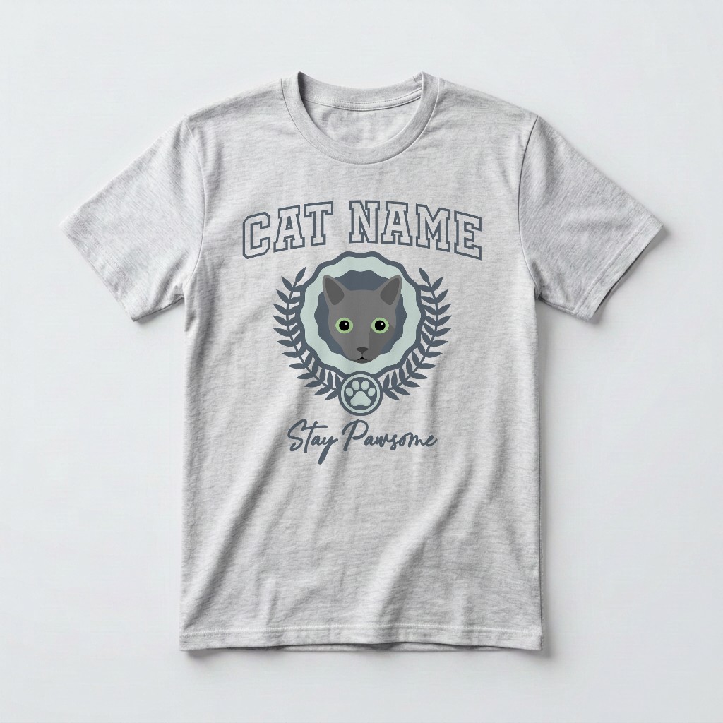 Stay Pawsome: Personalized {breedFullName} T-Shirt