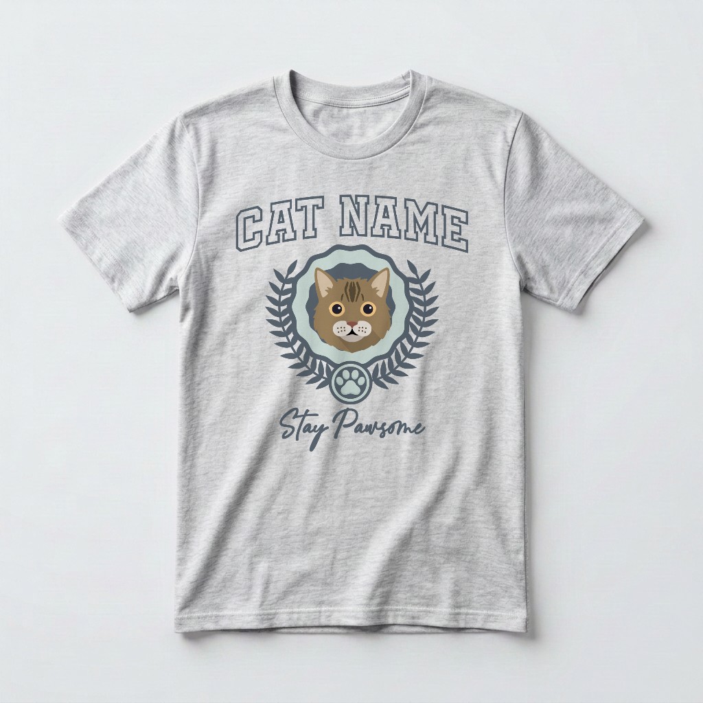 Stay Pawsome: Personalized {breedFullName} T-Shirt
