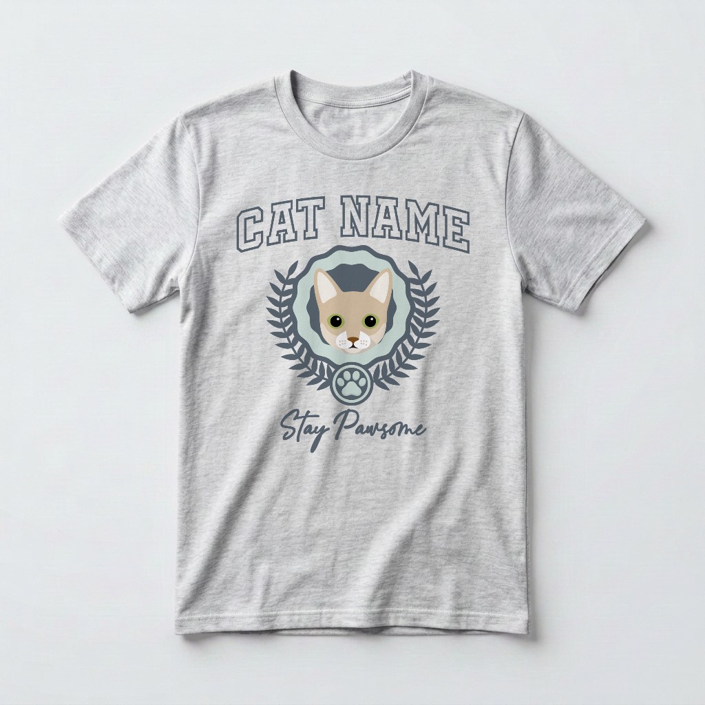 Stay Pawsome: Personalized {breedFullName} T-Shirt