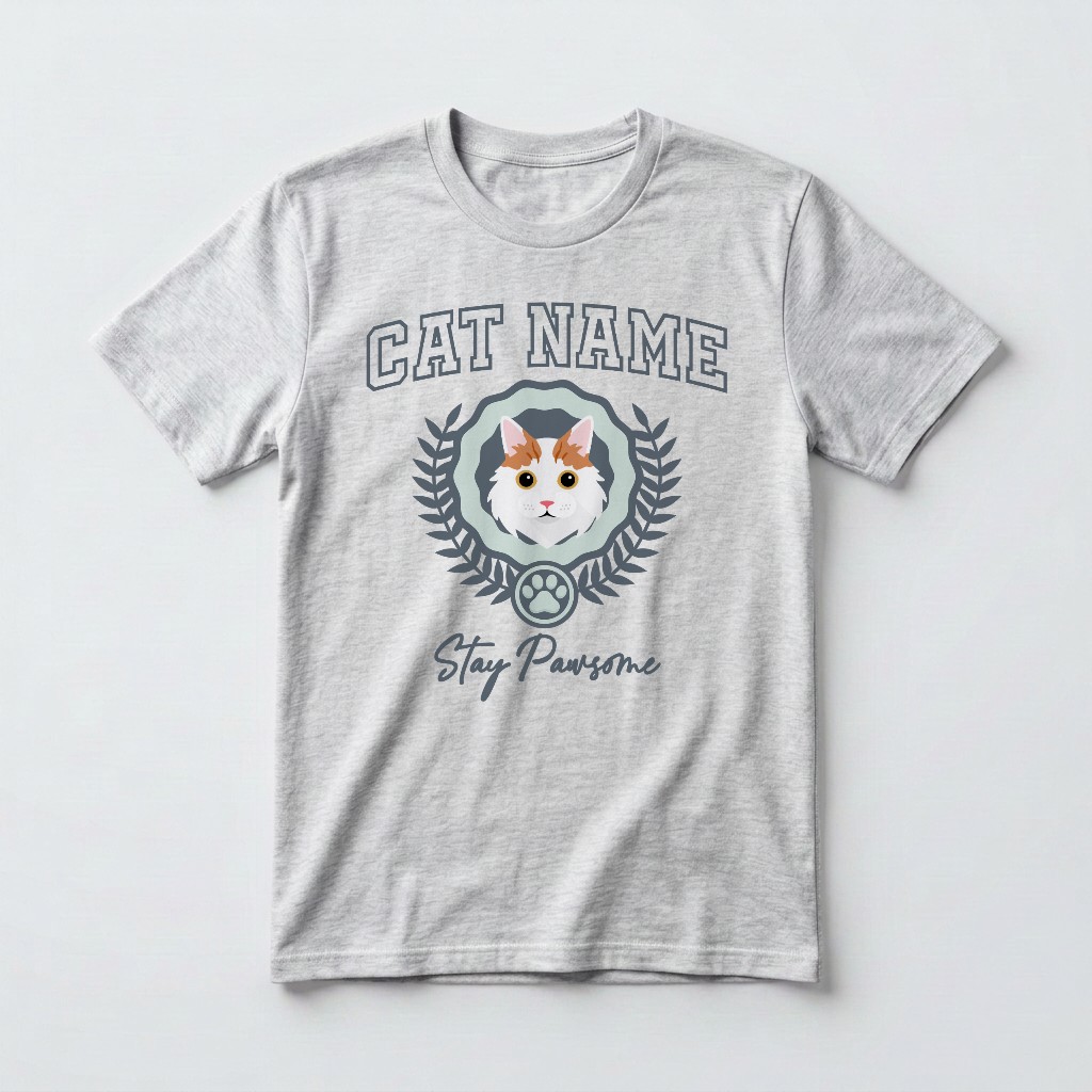 Stay Pawsome: Personalized {breedFullName} T-Shirt