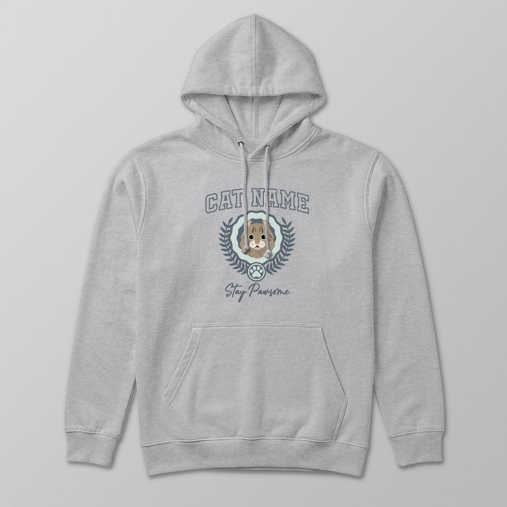 Stay Pawsome: Personalized {breedFullName} Hoodie