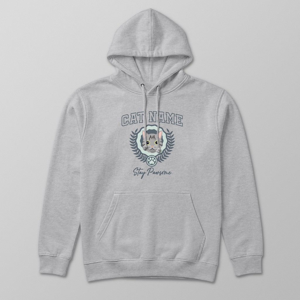 Stay Pawsome: Personalized {breedFullName} Hoodie