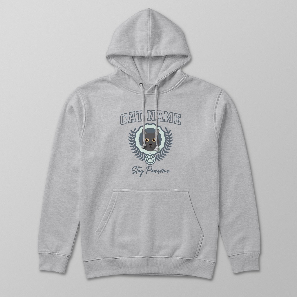 Stay Pawsome: Personalized {breedFullName} Hoodie