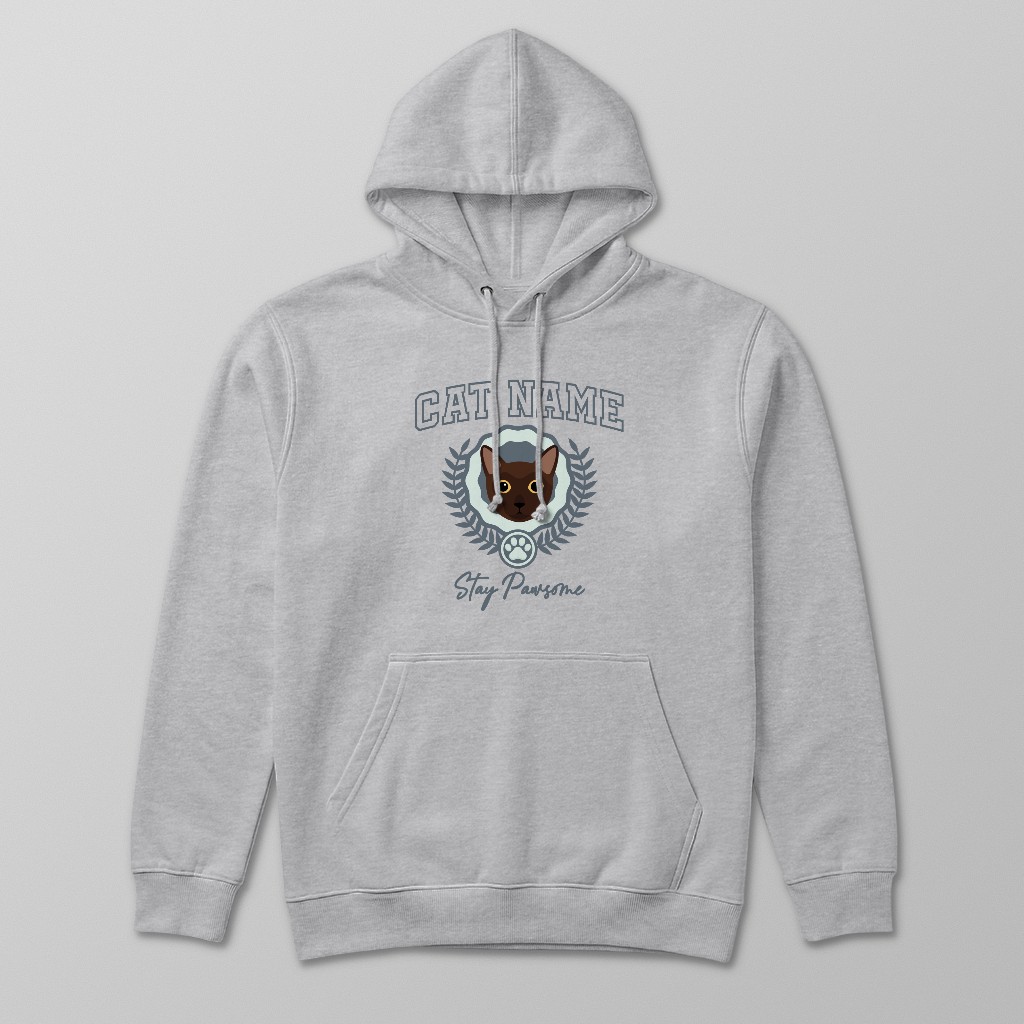 Stay Pawsome: Personalized {breedFullName} Hoodie
