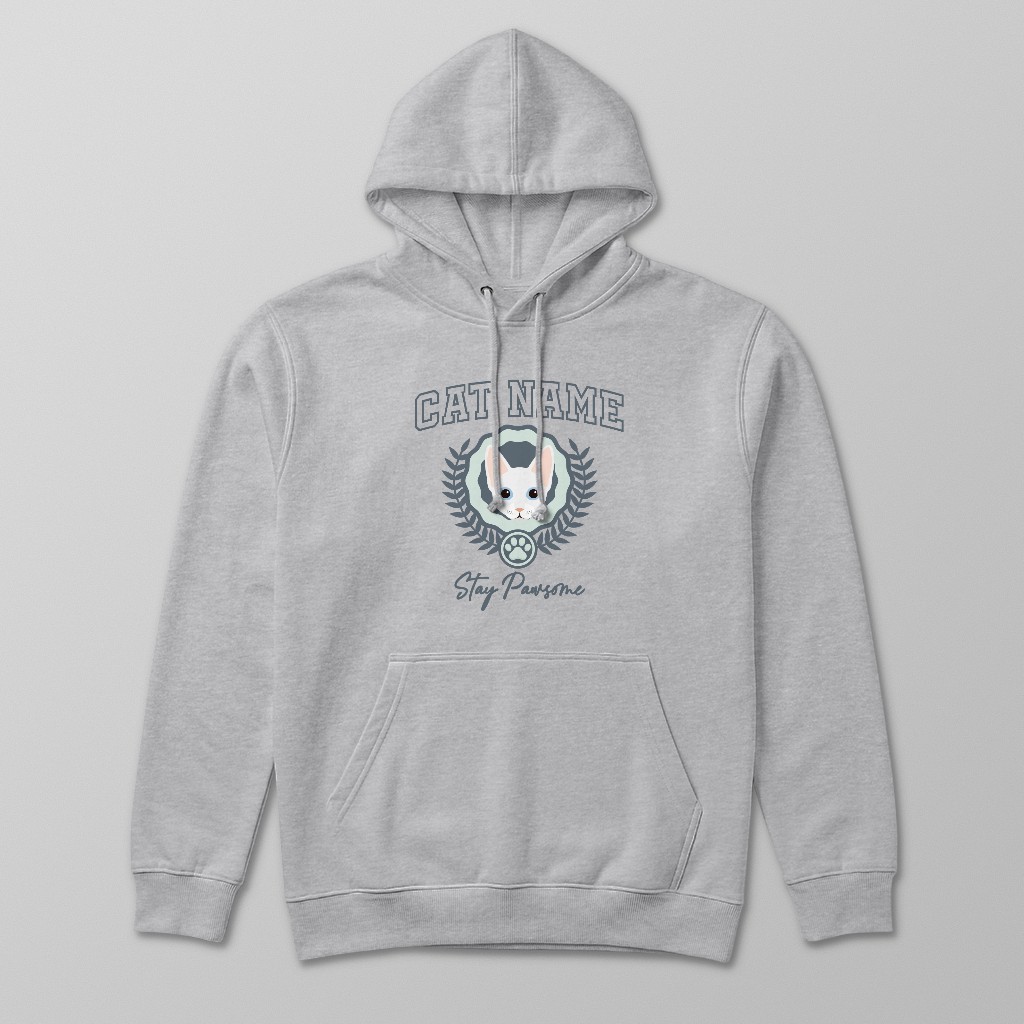 Stay Pawsome: Personalized {breedFullName} Hoodie