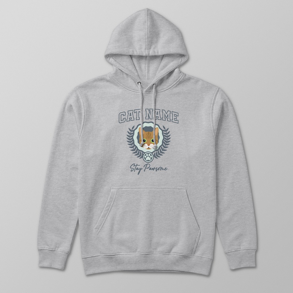 Stay Pawsome: Personalized {breedFullName} Hoodie