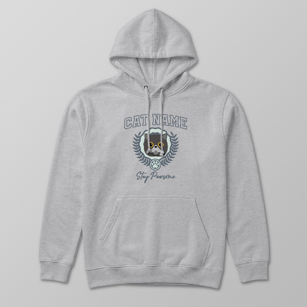 Stay Pawsome: Personalized {breedFullName} Hoodie