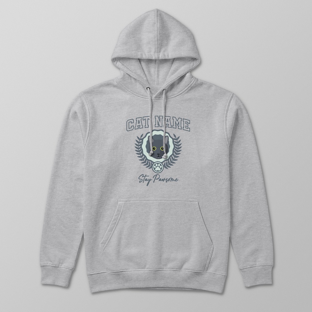 Stay Pawsome: Personalized {breedFullName} Hoodie