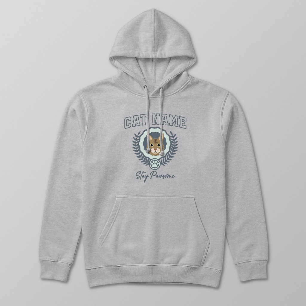 Stay Pawsome: Personalized {breedFullName} Hoodie
