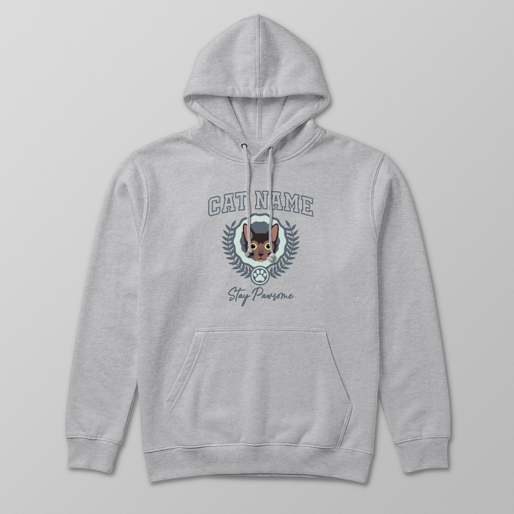 Stay Pawsome: Personalized {breedFullName} Hoodie