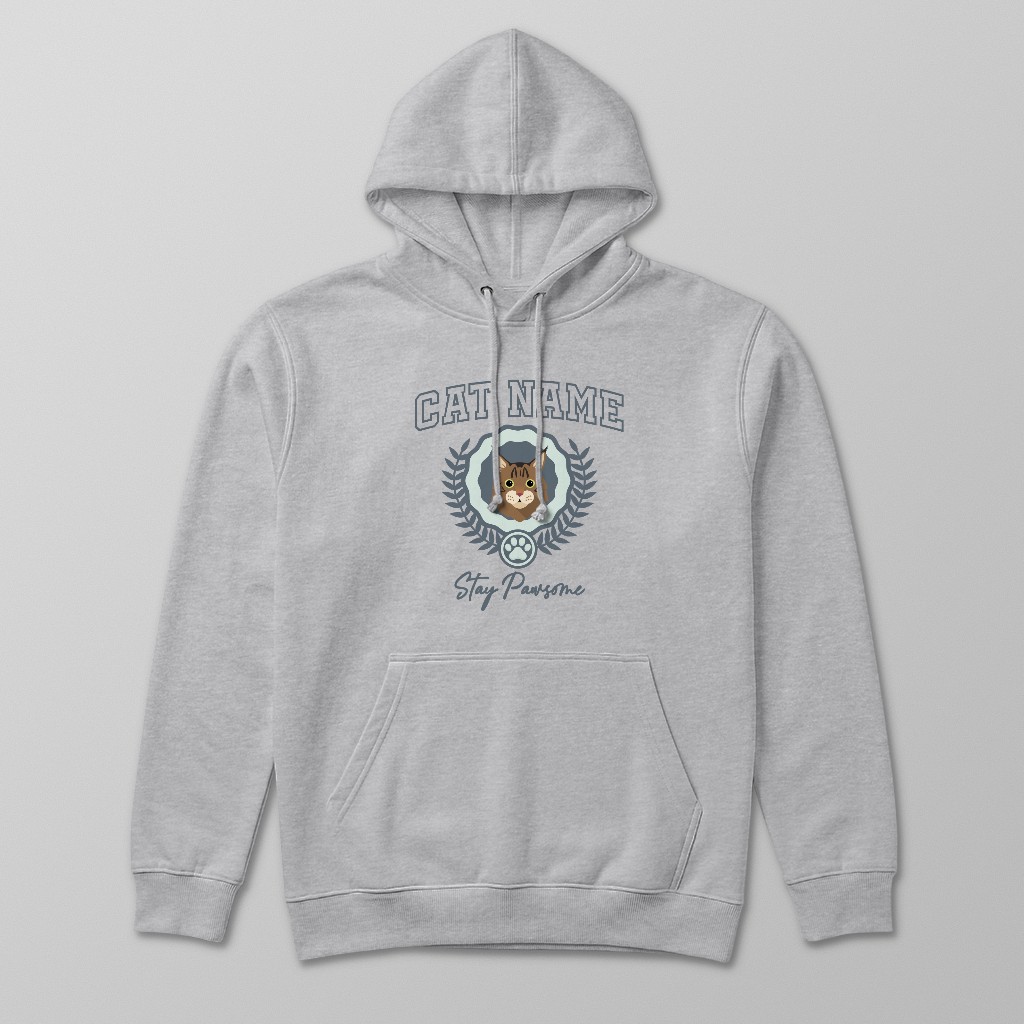 Stay Pawsome: Personalized {breedFullName} Hoodie