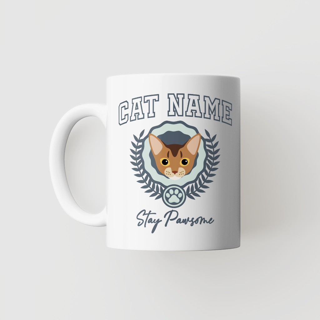 Stay Pawsome: Personalized {breedFullName} Mug