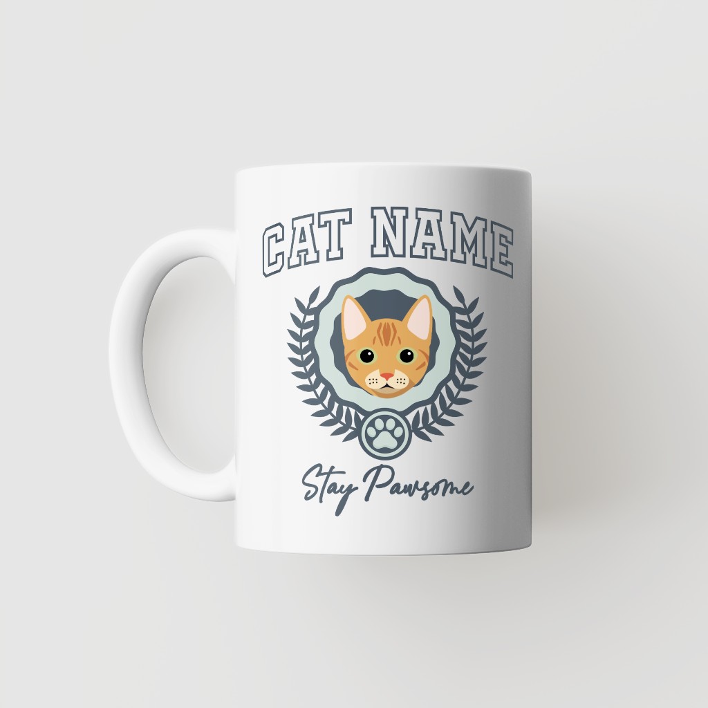 Stay Pawsome: Personalized {breedFullName} Mug