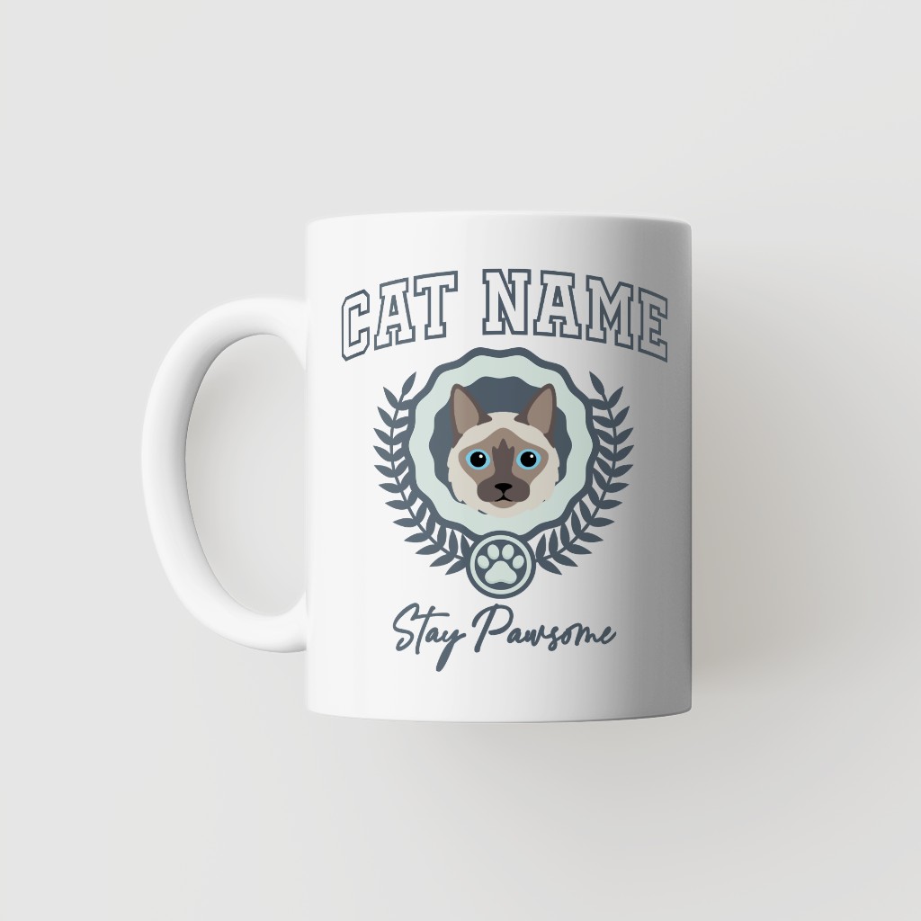 Stay Pawsome: Personalized {breedFullName} Mug