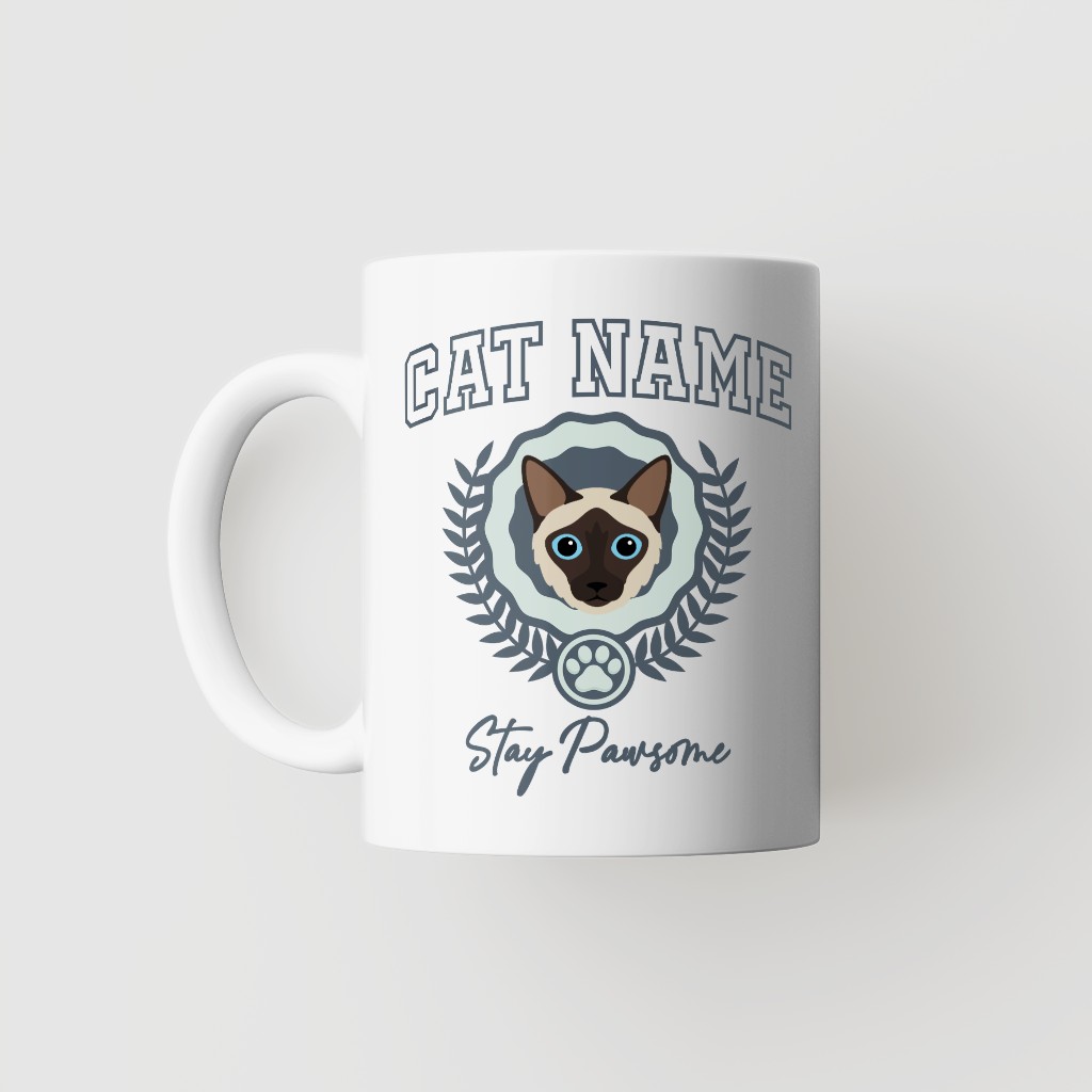 Stay Pawsome: Personalized {breedFullName} Mug