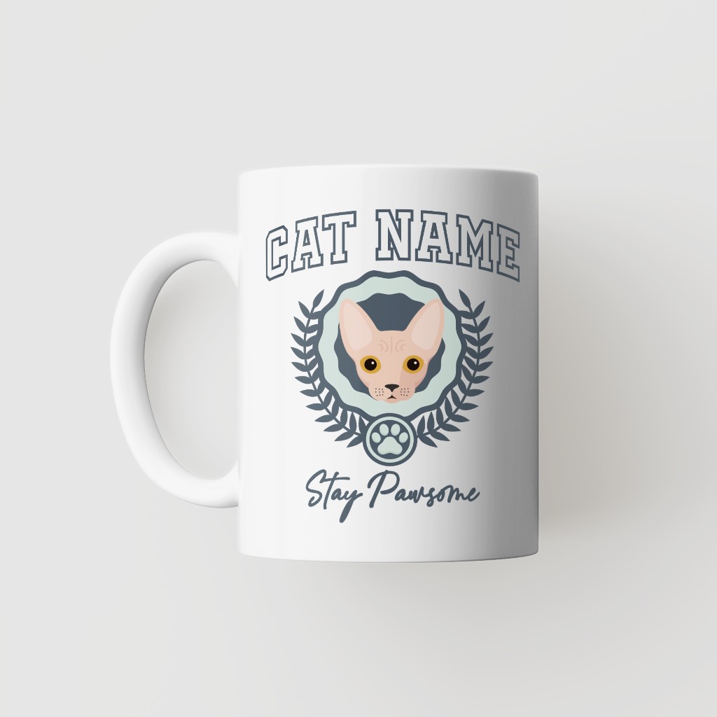 Stay Pawsome: Personalized {breedFullName} Mug