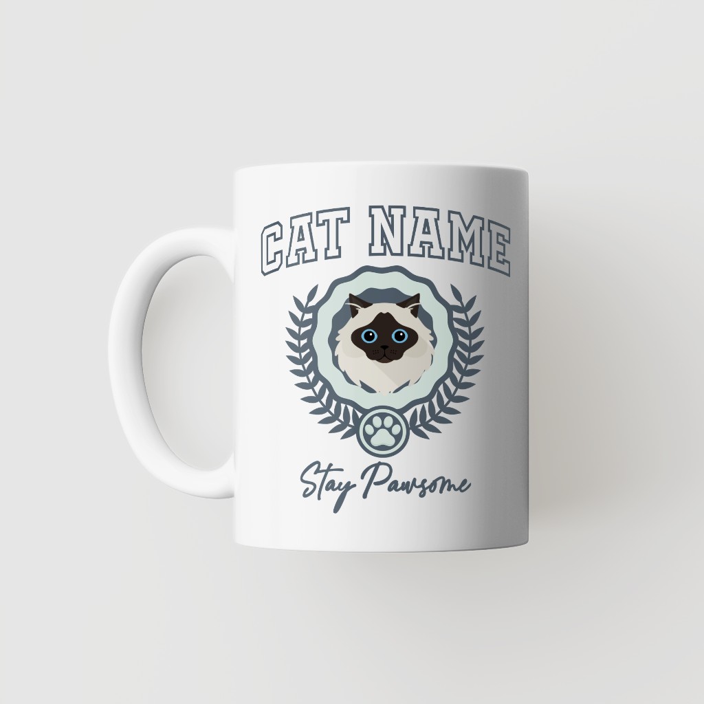 Stay Pawsome: Personalized {breedFullName} Mug