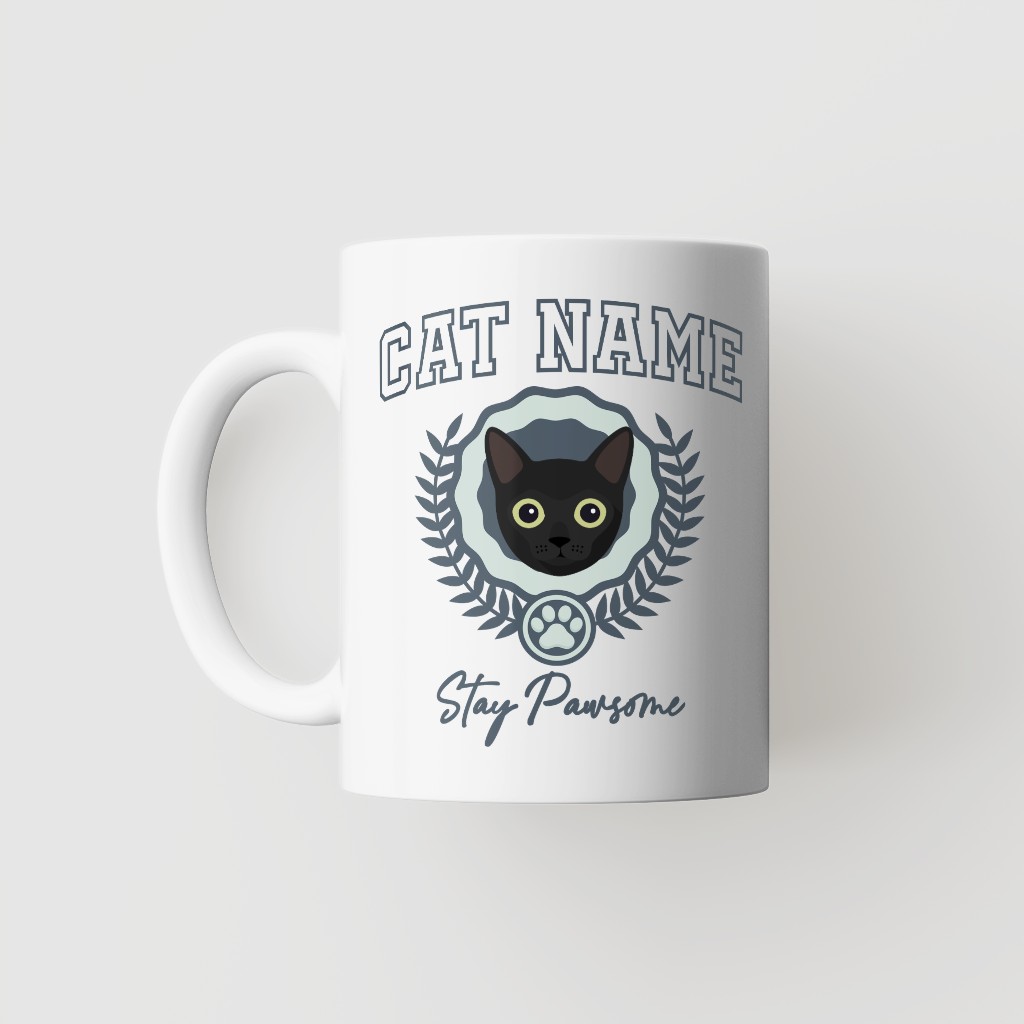 Stay Pawsome: Personalized {breedFullName} Mug