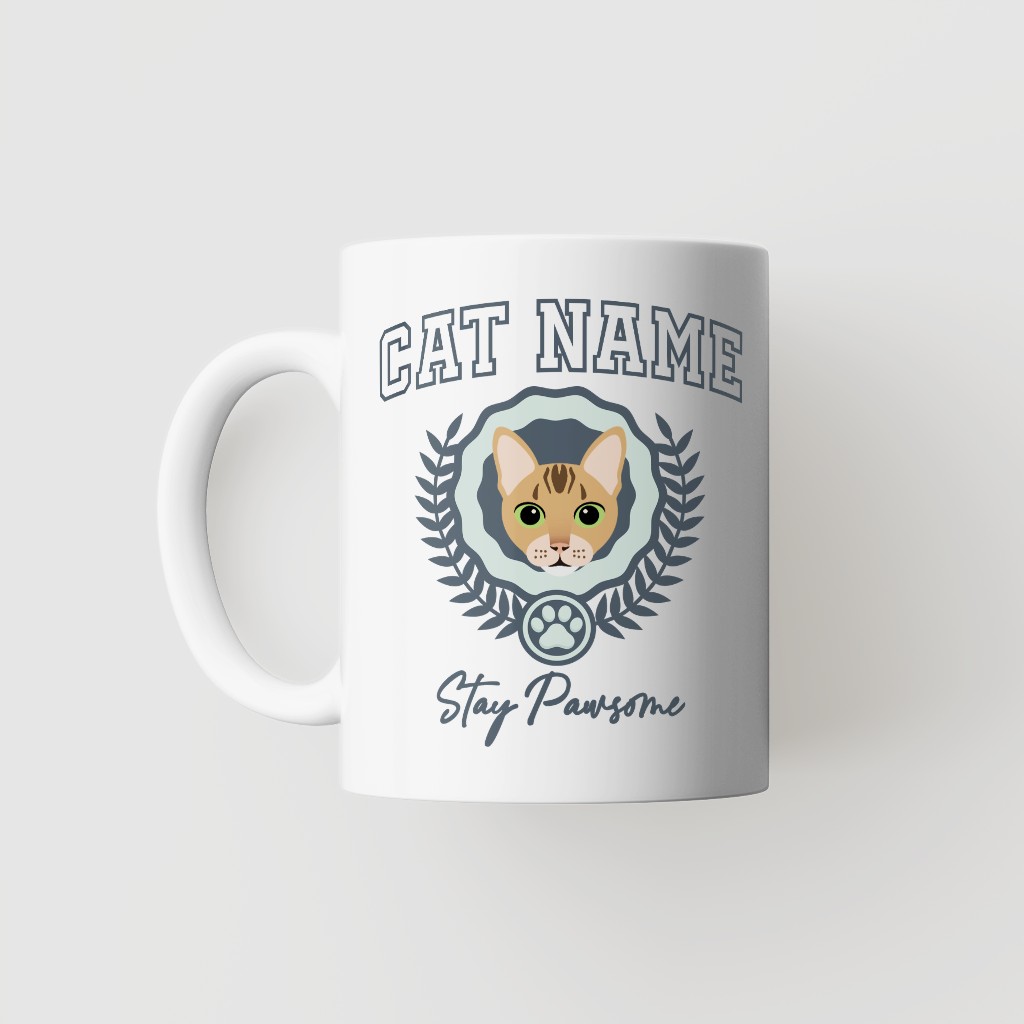 Stay Pawsome: Personalized {breedFullName} Mug