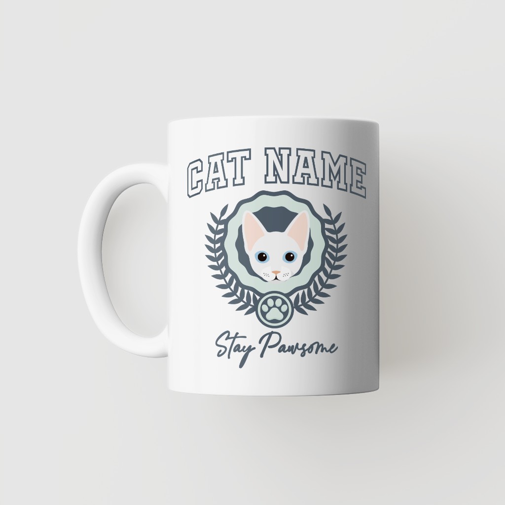 Stay Pawsome: Personalized {breedFullName} Mug