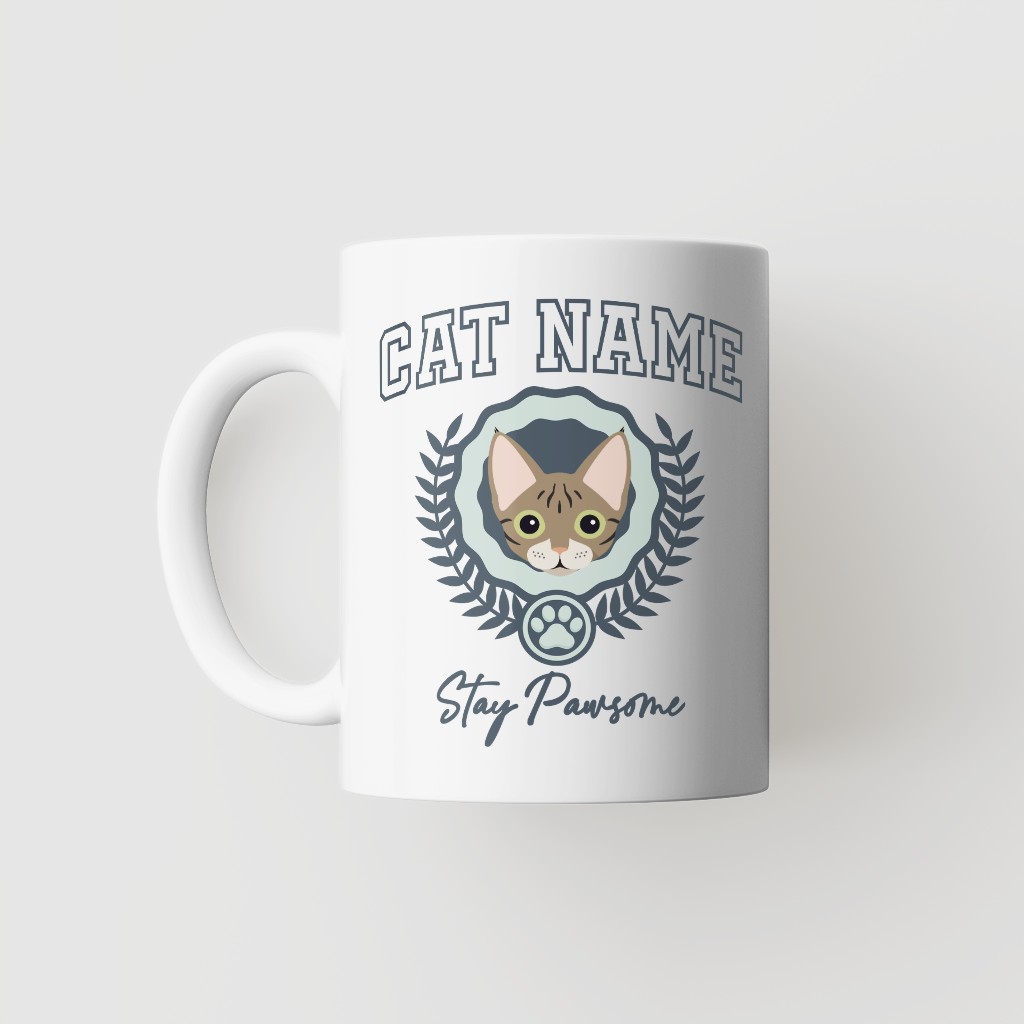Stay Pawsome: Personalized {breedFullName} Mug