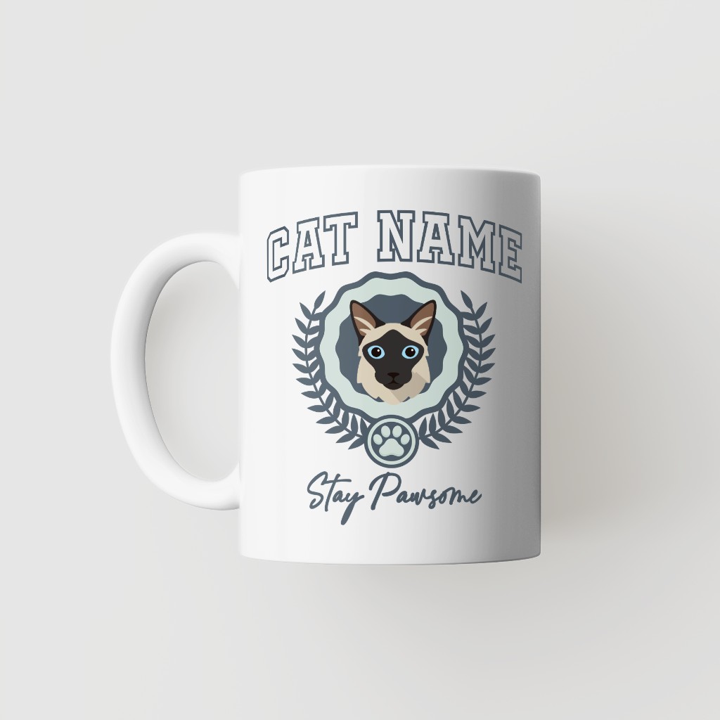 Stay Pawsome: Personalized {breedFullName} Mug
