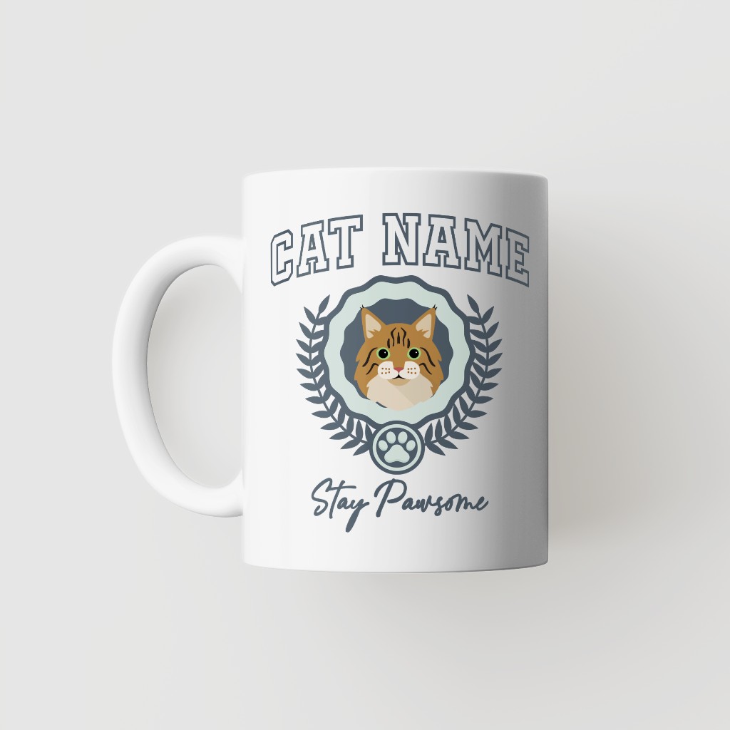 Stay Pawsome: Personalized {breedFullName} Mug