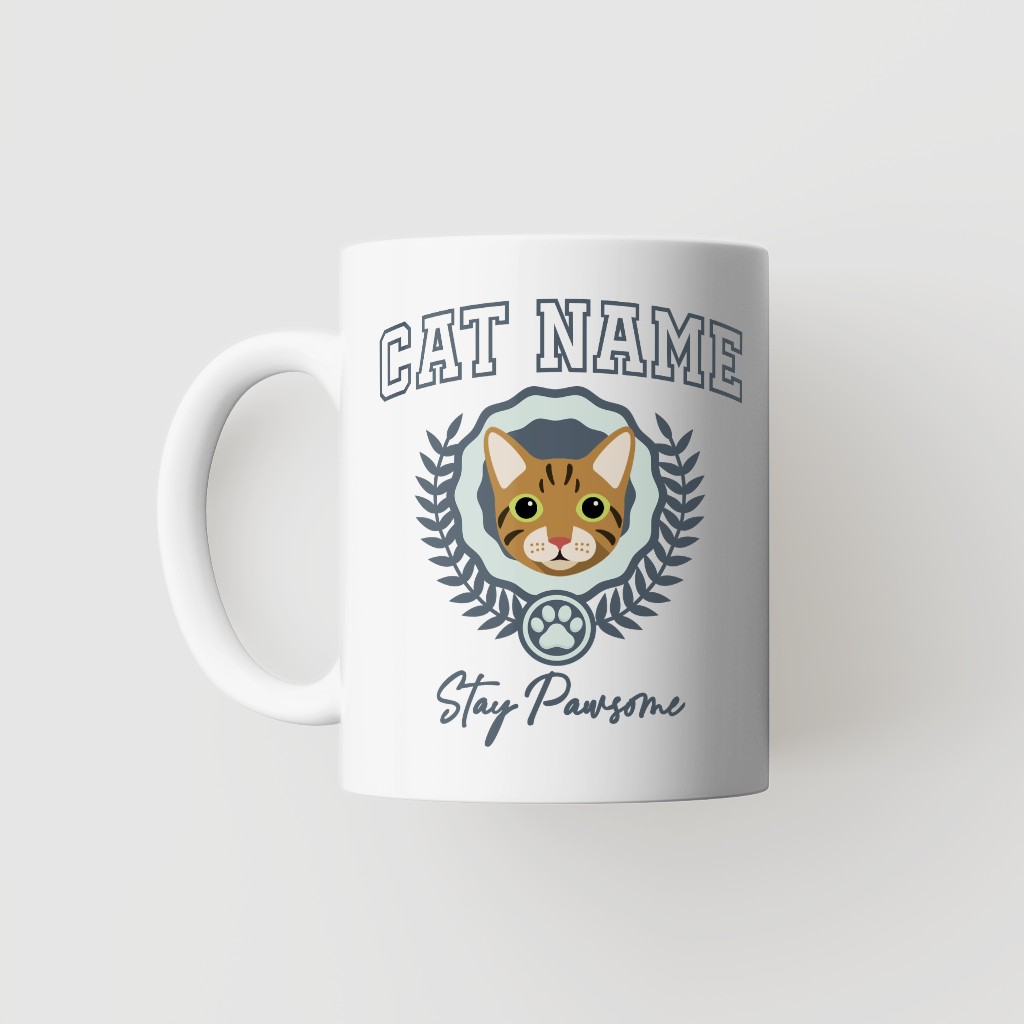 Stay Pawsome: Personalized {breedFullName} Mug