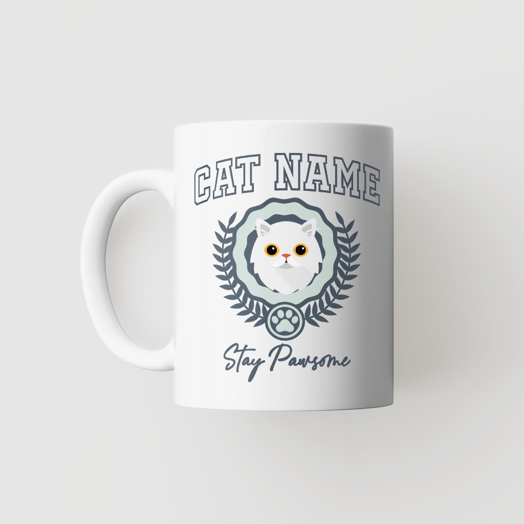 Stay Pawsome: Personalized {breedFullName} Mug