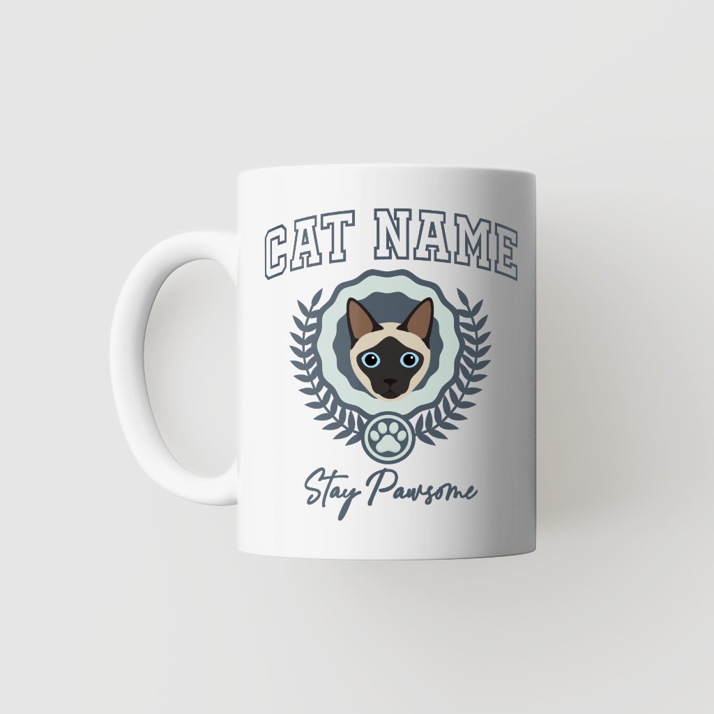 Stay Pawsome: Personalized {breedFullName} Mug
